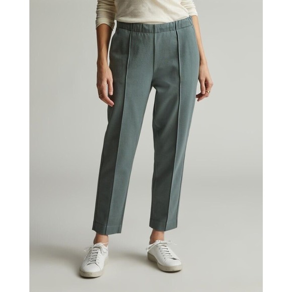 Everlane Pants - Everlane Womens Lg The Dream Pant Green Balsam Pull On Elastic Waist FLAW NWT